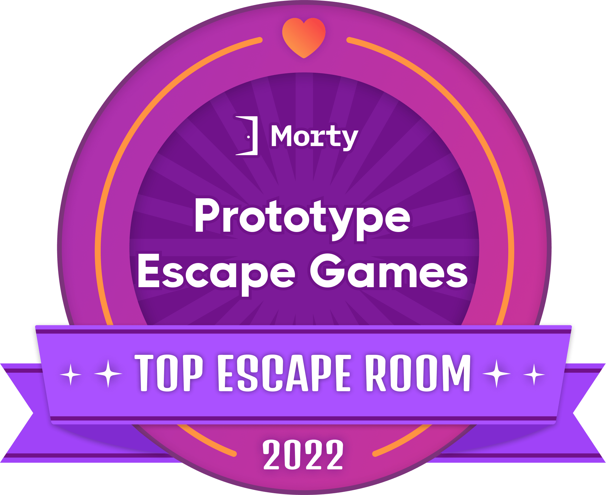 Morty 2022 Best Escape Room in Jacksonville Award