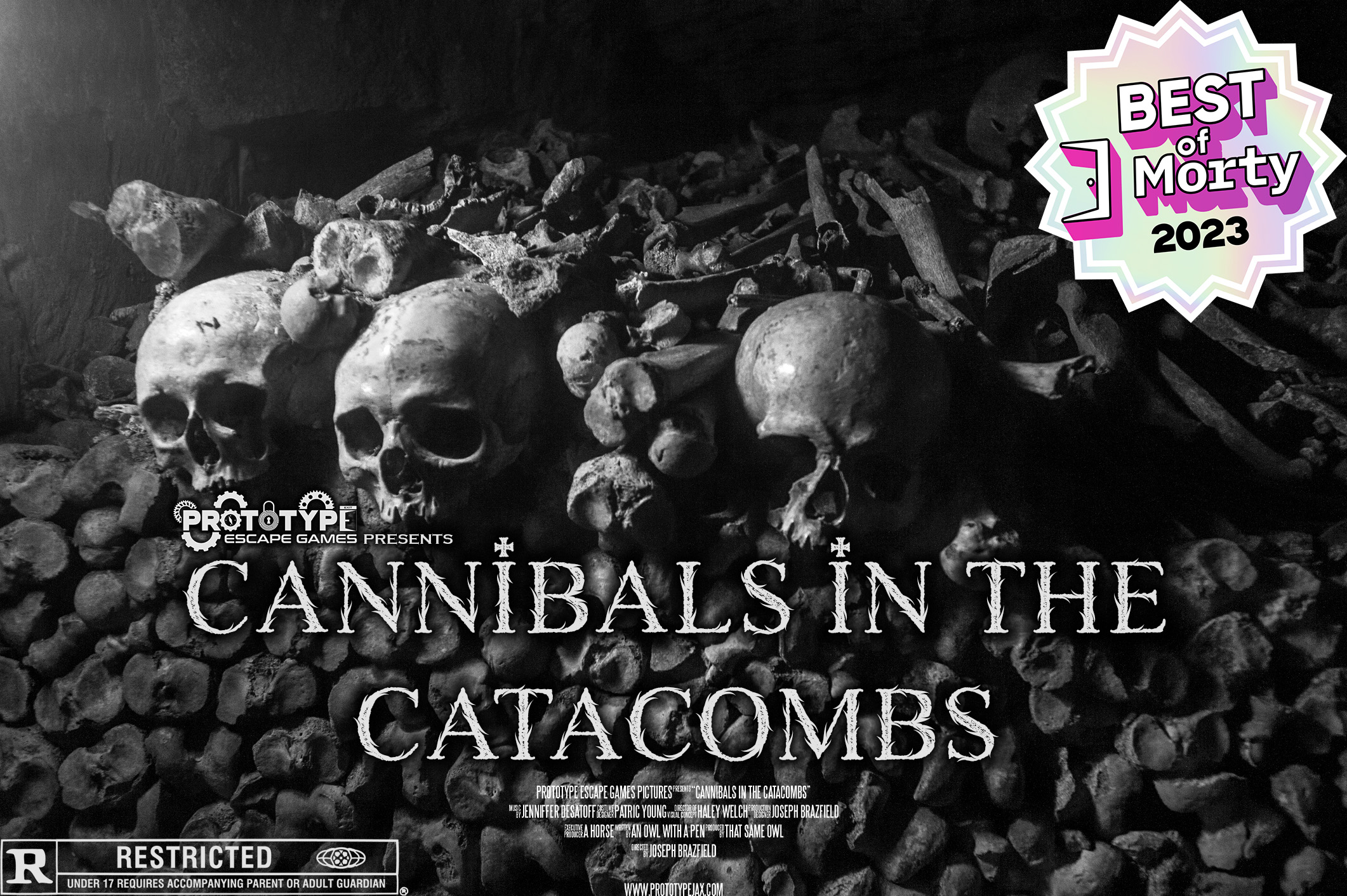 Cannibals in the Catacombs - Jacksonville's Scariest Escape Room Experience