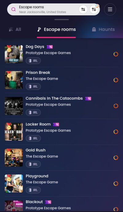 Morty Screenshot of Jacksonville, FL Top Escape Rooms in Jacksonville, FL