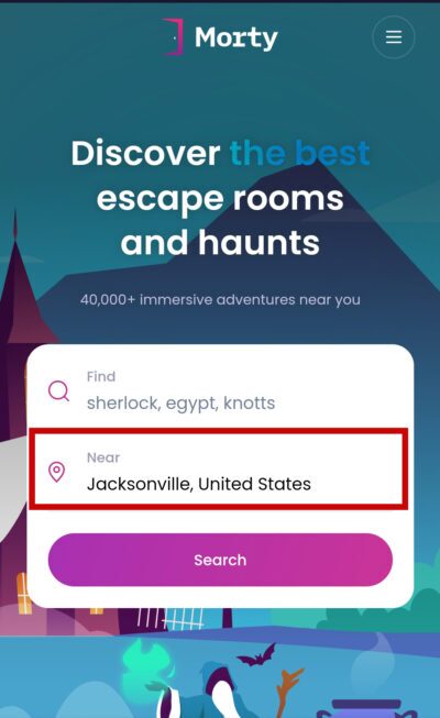 Morty Screenshot Android 5 Morty Search screen Jacksonville, FL